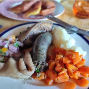 Plato tipico llamado "Yoco". Fotografía gentileza de Roberto Guerrero